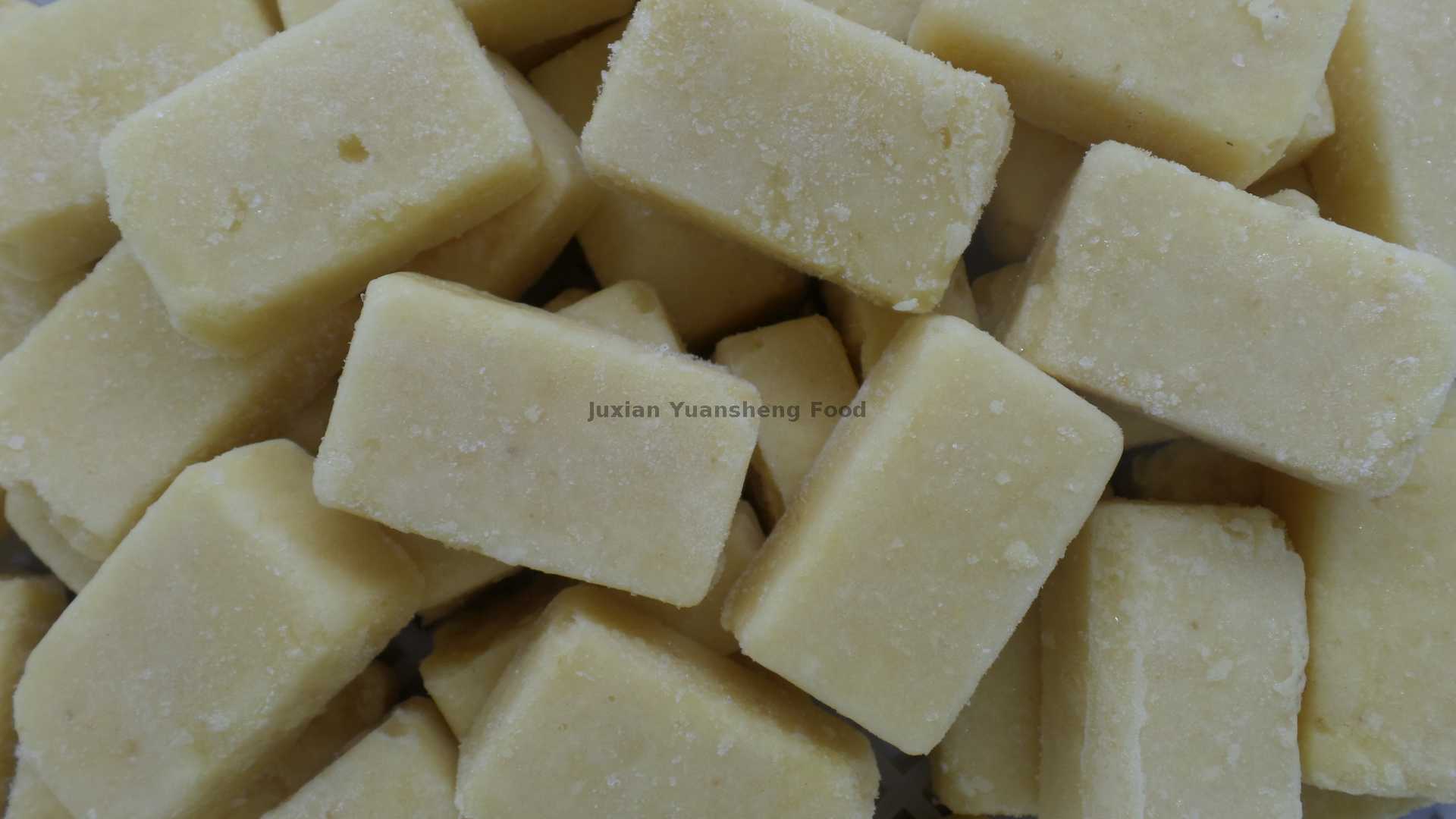 100 % frisch gefrorene Knoblauchp&uuml;ree-Pellets